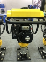 Machine à tasser vibrante Robin Eh-12 à moteur à essence, 160 lb, pour travaux de construction, tasseur vibrant, tasseur à saut, compacteur