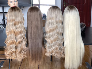 Perruque Lace Front Wig 2025 cheveux humains, 5.0 cheveux timides bruts sans colle HD, 13x5, pre-plucked, 100% nœuds simples - Product Image 5