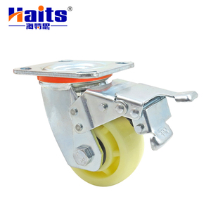 带刹车的旋转板安装工业脚轮 - 通用型重型 - Product Image 1