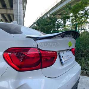 Alerón Trasero Tipo Cola de Pato para BMW Serie 1 F52 2016-2023, Accesorios Exteriores de Fibra de Carbono Negra - Product Image 5