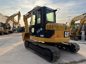 Mini-excavatrice sur chenilles d'occasion CAT 308D de 8 tonnes, puissance stable et force de percée, pour l'entretien des canaux d'irrigation agricoles - Product Image 5