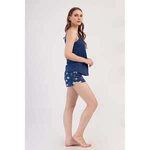 Ensemble jupe et short deux pièces pour femme, motif uni, avec haut court et bas assorti, style Lyc Rope Oval Supreme - Product Image 3