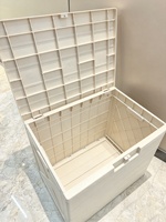 Boîte de rangement pour patio de 30 gallons (118 L), conteneur de rangement extérieur en résine pour coussins, outils de jardin et accessoires de piscine