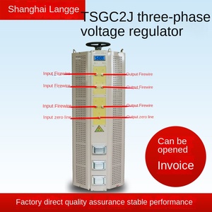 고출력 디지털 디스플레이 AC 전원 공급 장치 TSGC2J-30KVA 3 상 전압 조정기 조정 가능한 접촉 변압기 제작 구리 - Product Image 3