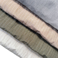 Tissu tissé 100% nylon taffetas froissé, anti-UV, imperméable, respirant, surface mate, certifié OEKO-TEX, léger, ripstop, pour sacs