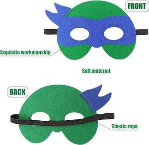 Máscaras <span class=keywords><strong>de</strong></span> Ojos <span class=keywords><strong>de</strong></span> fieltro para juegos <span class=keywords><strong>de</strong></span> <span class=keywords><strong>rol</strong></span> para niños al por mayor favores <span class=keywords><strong>de</strong></span> fiesta para fiestas <span class=keywords><strong>de</strong></span> cumpleaños con temática <span class=keywords><strong>de</strong></span> videojuegos - Product Image 6
