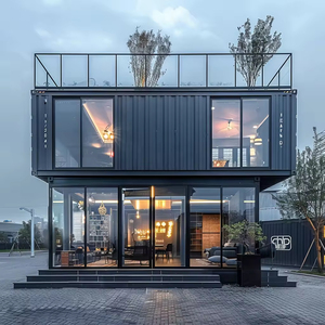 Easy Installation 20ft Flat Pack 2 Story Modern Design Customized Color Container <b>House</b> with 1 Year Warranty for Warehouses - Product Image 5