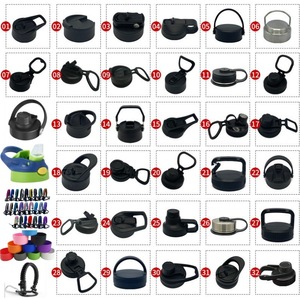 <span class=keywords><strong>Gourde</strong></span> isotherme personnalisée anti-fuite avec couvercles et pailles pour le sport - Product Image 6