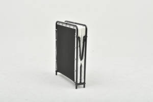 ENKE Cadre de lit plateforme en métal pliable et réglable de haute qualité avec rangement, taille double, pour appartement, chambre à coucher, design moderne - Product Image 4