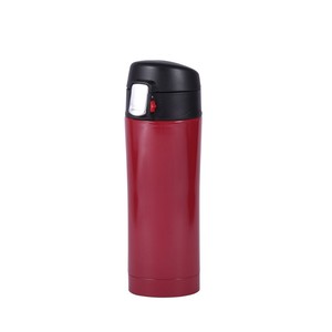 Nuevo Vaso Térmico de Acero Inoxidable 304 de 450ml, Estilo Japonés, Ecológico, con Tapa Pop-Up y Bloqueo, para Coche, Regalo de Negocios, Venta al por Mayor - Product Image 3