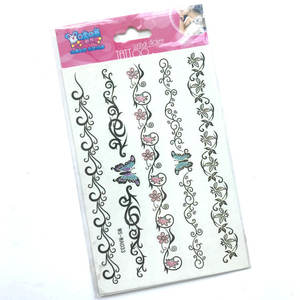 <span class=keywords><strong>Mano</strong></span> dedo Henna mehndi Intime nombre falso tatuaje pegatinas niños temporales <span class=keywords><strong>para</strong></span> niños <span class=keywords><strong>hombre</strong></span> - Product Image 1