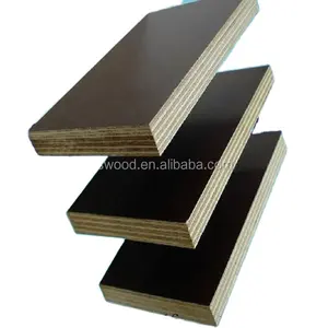 WBP madera contrachapada negra para encofrado de hormigón, 18 mm 1 22x2 44 película triplex de madera construcción de madera de formaleta