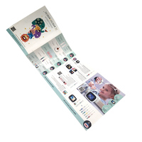 Impression personnalisée d'affiches publicitaires, dépliants commerciaux, brochures pliables, affiches recto-verso, impression numérique durable, gaufrage