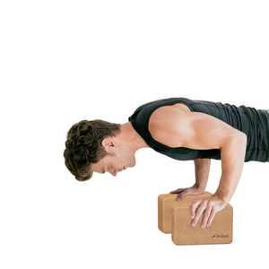 Bloque de Yoga de Corcho Natural de Alta Densidad Antideslizante con Logotipo Personalizable para Uso en Estudio y Ejercicio Físico - Product Image 3