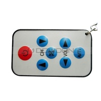 Mini Control Remoto de Llavero para TV, DVD, STB, Reproductor de Audio y Video, Todo en Uno, Universal, Ultrafino, Controles Remotos IR