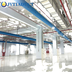 Sistema de Distribución de Aire HVAC Flexible de Diseño Industrial, <span class=keywords><strong>Conductos</strong></span> <span class=keywords><strong>Textiles</strong></span> para Ventilación Exterior y Calefacción para Uso en Hospitales y Escuelas - Product Image 1