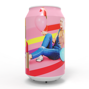 Jode ขวดเบียร์แบบยืดหยุ่นหน้าจอ LED รูปทรงกระป๋องรูปทรงกระป๋องในร่มและกลางแจ้งสร้างสรรค์แหวนดึงสามารถนำ P2 HD - Product Image 2