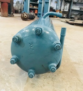 Échangeur de chaleur tubulaire à condensateur, refroidisseur d'huile hydraulique en acier doux 100 kW RAVI INDUSTRIES, usine de glace 1 tonne, garantie 1 an - Product Image 3
