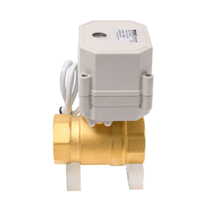 Válvula de Bola Eléctrica Motorizada de 1 Pulgada DN25 de 2 Vías Normalmente Cerrada para Agua, OEM Disponible - Product Image 1