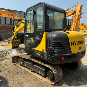 รถขุดไฮดรอลิกขนาดเล็ก Hyundai R60-7 มือสอง สภาพดี ใช้งานน้อย ขายด่วน - Product Image 5
