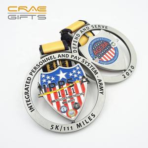 Ajouter au panier medallas deportivas maraton artes marciales de oro personalizar maquina para sublimar hacer cadenas con base medalla - Product Image 3