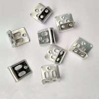 Clips à ressort en métal à 5 trous en forme de zigzag pour fixer les ressorts sinusoïdaux de canapé