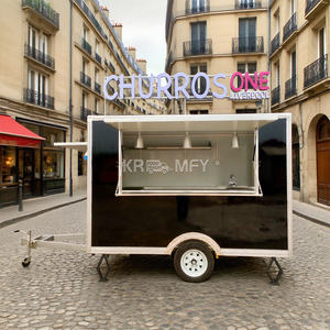 2025 Catering Concession Trailers Fully Equipped Foodtruck Fast <b>Cart</b> Coffee Ice Cream Mobile <b>Kitchen</b> Food Truck - Product Image 4