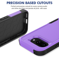 Coque de téléphone Google Pixel 10 9 Pro XL 9A 8 8A 7 7A 6A 2 1, protection hybride antichoc, double couche, emballée dans un sac OPP