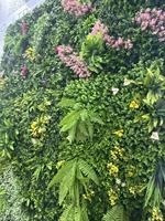 Plantes suspendues artificielles réalistes, plantes d'imitation sans entretien, fausse liane de Pothos, feuillage botanique artificiel pour mur de douche