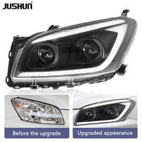 Système d'éclairage automobile JUSHUN, phares LED pour Toyota RAV4 2009-2012, feux de jour, clignotants, accessoires de voiture