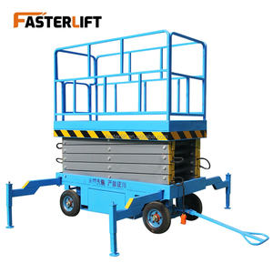 Plateforme élévatrice mobile électrique à ciseaux autopropulsée EN280, homologuée CE, sûre et stable - Product Image 4