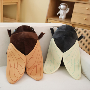 Peluche Animale - Compagno Confortante - Giocattolo in Peluche Ultra Morbido - 48cm Realistico 2 Colori Assortiti Cicadelle Realistiche - Product Image 4