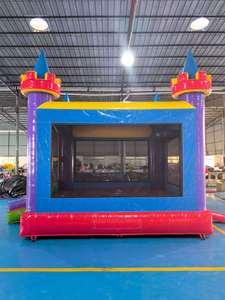 Château <span class=keywords><strong>gonflable</strong></span> avec toboggan aquatique extérieur, pour usage commercial - Product Image 4