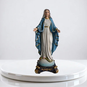 Offre Spéciale : Statuette Religieuse Catholique en Résine – Jésus, Notre-Dame de Guadalupe, Saint Jude – Décoration Église et Maison – En Stock - Product Image 5