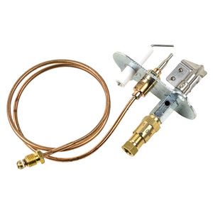Dispositif d'allumage au gaz avec thermocouple et électrode d'allumage pour chauffe-eau au gaz naturel, matériau en laiton, forte compatibilité - Product Image 3