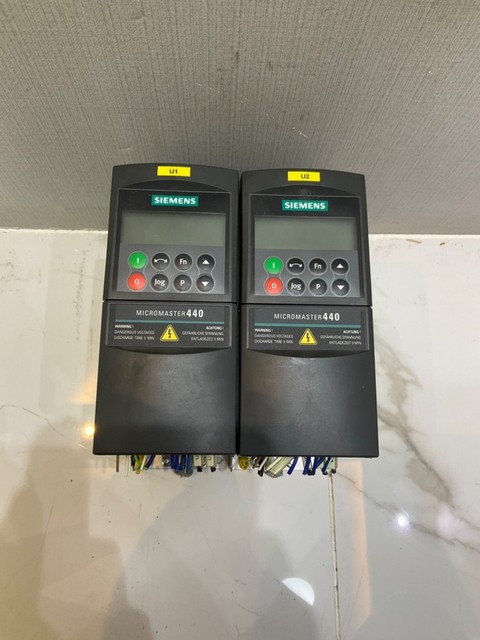 MICROMASTER 440 6SE6440-2UD17-5AA1 VARIABLE FREQUENCY DRIVE .75Kw