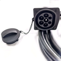 Câble d'extension de chargeur EV monophasé Sixpenceev 5M/15M Type 2 32A 7KW, étanche IP54, neuf, OEM ODM