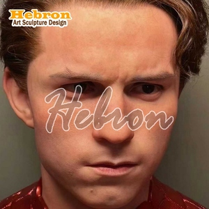 Sculpture personnalisée de personnage Marvel, buste de <span class=keywords><strong>Tom</strong></span> <span class=keywords><strong>Holland</strong></span>, 90 cm de haut, buste de Spider-Man pour la décoration de la maison - Product Image 5