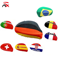 Décoration de voiture, drapeau de voiture personnalisé, drapeau national de football, couvre-miroir de voiture, drapeau pour tous les drapeaux des pays