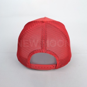 High Quality 3D Embroidery Custom Silk Screen Logo Sports Trucker Hat 3D Mesh Foam Trucker Hat Unisex - Product Image 3