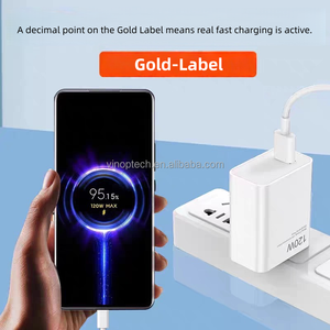 Caricabatterie USB Super Veloce Mi Turbo Charge 120W di Alta Qualità per <span class=keywords><strong>Xiaomi</strong></span>, Adattatore da Viaggio con Spina US EU UK per Redmi - Product Image 3