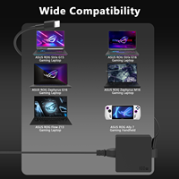 Adaptador Universal Dc 100W 5V3A 9V3A12V3A 15V3A 20V5A USB TIPO-C Cargador de computadora portátil para ASUS