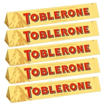 Toblerone молочный шоколад 5x 100 г