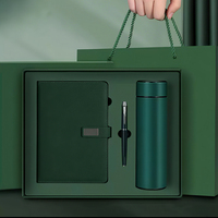 Carnet A5 en cuir PU gaufré personnalisé avec stylo et gobelet, ensemble cadeau pour promotions d'entreprise et logo personnalisé