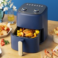 Nouvelle friteuse à air chaud, appareil de cuisine domestique, four de grande capacité, design élégant, rôtissoire multifonction
