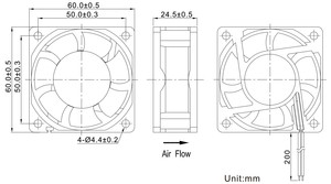 <span class=keywords><strong>Ventilateur</strong></span> axial de refroidissement électrique DC 5 volts en plastique à roulements à billes ultra fiable ultra <span class=keywords><strong>silencieux</strong></span> OEM ODM pour mini PC et routeur logiciel - Product Image 6