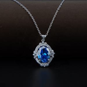 قلادة نسائية بالجملة مع حجر الزركون للزينة في حفلات الزفاف والخطوبة وكهدية للعروس - Product Image 6