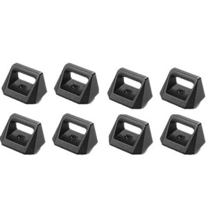 Crochets de fixation pour Cybertruck L, lot de 4, en alliage d'aluminium, pour montage sur rail de benne, pour mise à niveau et rénovation - Product Image 4