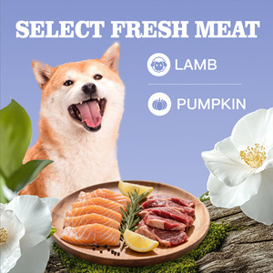 Nourriture exclusive pour chiens - Croquettes soufflées pour chiots, agneau et citrouille, 20B Probiotiques, toutes phases de vie, 15 <span class=keywords><strong>kg</strong></span> (<span class=keywords><strong>20</strong></span> jin) ; Échantillons gratuits, ODM/OEM offerts - Product Image 4