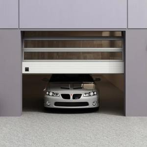<span class=keywords><strong>Porte</strong></span> <span class=keywords><strong>de</strong></span> <span class=keywords><strong>garage</strong></span> moderne à panneaux sectionnels, vue panoramique, résistante aux chocs, en verre trempé - Product Image 6